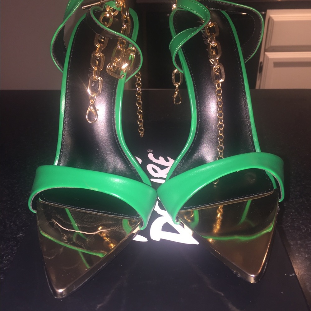 Public desire shoes NEVER worn...